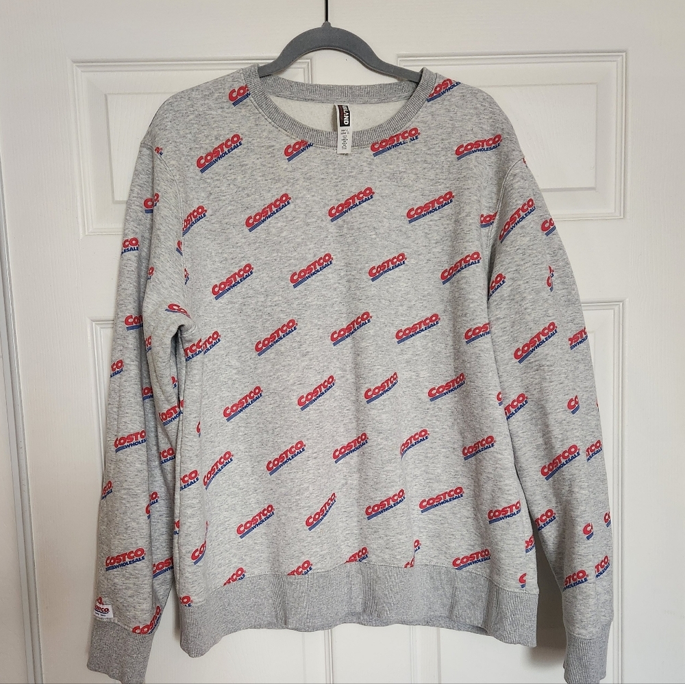 Gray Costco Logo Sweatshirt